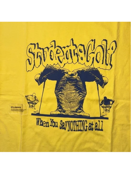 STUDENTS Golf Nothing At All T Shirt Size Small - Picture 3 of 8
